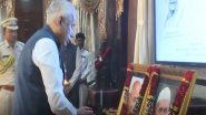 India News | Andhra Pradesh Governor Pays Tributes to Mahatma Gandhi and Lal Bahadur Shastri