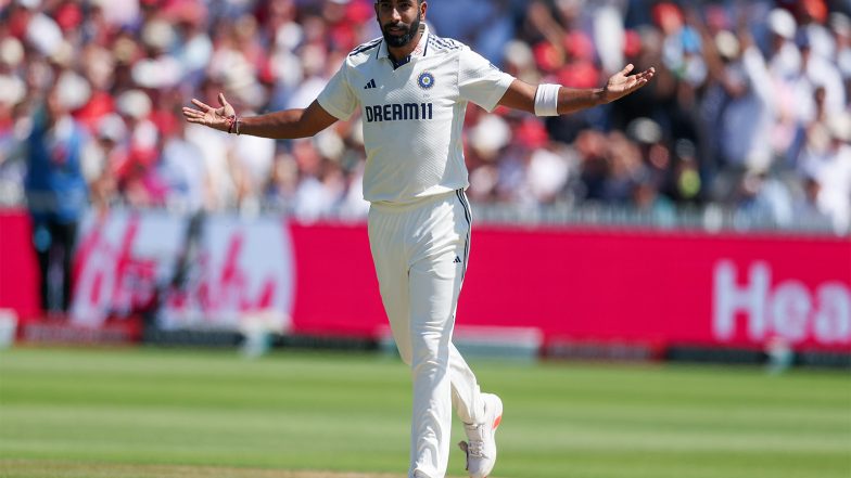Sports News | Ahmedabad Test: India's Bowlers Shine as West Indies Get All out for 162 at Tea on Day 1