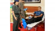 India News | Defence Ministry Conducts Blood Donation Camp on National Voluntary Blood Donation Day