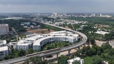India News | Gujarat: Gandhinagar Metro Trial Run from Sachivalaya to Mahatma Mandir Commences on Vijayadashami
