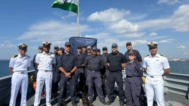 World News | INS Trikand Makes Port Call at Taranto to Strengthen India-Italy Defence Ties