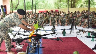 India News | BSF Academy Marks Dussehra with First-ever 'drone Worship' as Weapon