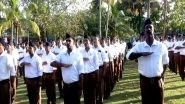 India News | Kerala: RSS Conducts March-pasts Across Thiruvananthapuram