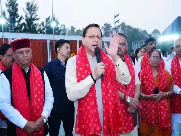 India News | Uttarakhand CM Dhami Participates in Dussehra Celebrations and Ravan Dahan Ceremony on Vijayadashami in Dehradun