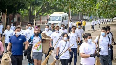 Sports News | India Takes Pledge to End Single-use Plastic, Keep Public Places Litter Free at Nationwide Fit India Freedom Run 6.0 on Gandhi Jayanti