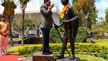 India News | CJI Gavai Participates in Gandhi Jayanti Celebrations in Mauritius