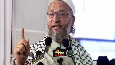 India News | One Can Say 'I Love Modi' but Not 'I Love Mohammad': AIMIM Chief Asaduddin Owaisi