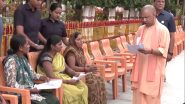 India News | Uttar Pradesh CM Yogi Adityanath Addresses Grievances of Citizens at 'Janata Darshan' in Gorakhpur