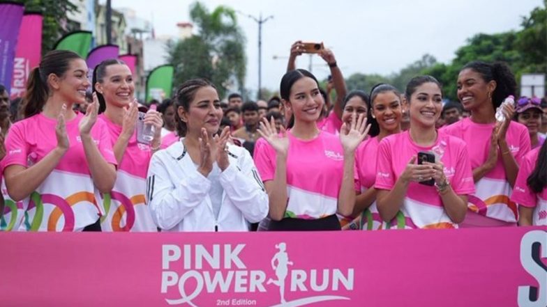 Business News | Running for Hope: Pink Power Run 2025 Unites Communities Against Breast Cancer