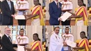 World News | President Droupadi Murmu Accepts Credentials of Newly Appointed Envoys