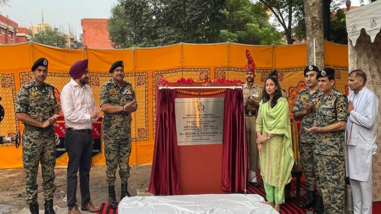 India News | 1100-feet-deep Facility to Ensure Water Supply for BSF Personnel and Their Families: DC Komal Mittal