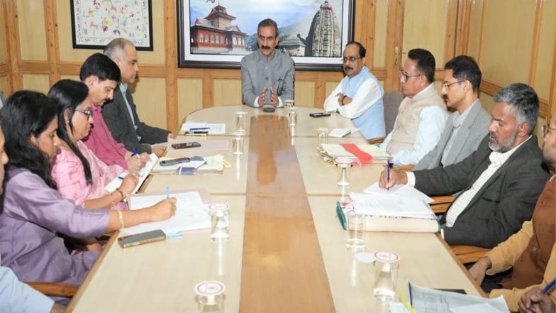 India News | Himachal CM Sukhu Directs Administrative to Prioritise Pending Development Projects