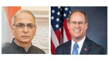 World News | Indian Envoy Kwatra Meets US Congressman Greg Murphy Discuss Bilateral Ties