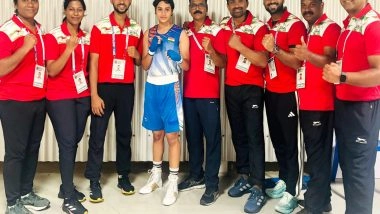Sports News | BFI Cup: World Championships Medalist Husamuddin, Bhawna Sharma, Parthvi Grehwal Advance on Day 3