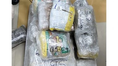 India News | CISF Seizes 21 Kg Cannabis at Imphal Airport, Two Passengers Detained