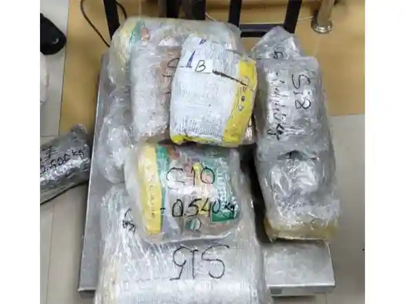 India News | CISF Seizes 21 Kg Cannabis at Imphal Airport, Two Passengers Detained