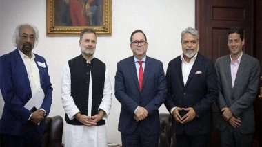 World News | Rahul Gandhi Meets Colombian Senate President Lidios Garcia