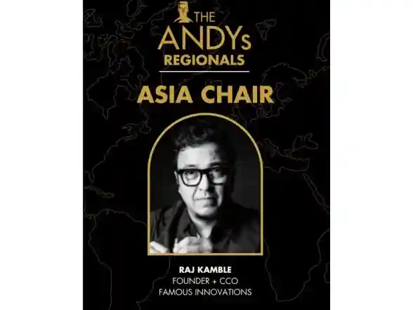 Business News | Indian Ad Veteran Raj Kamble Named Asia Chair for The ANDY Awards Regionals