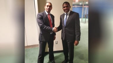 Business News | Gurdip Bath Congratulates St. Kitts and Nevis PM Terrance Drew on MIPAD Lifetime Achievement Award