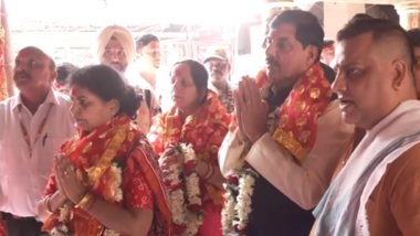 India News | MP CM Mohan Yadav Offers Prayers at Kamakhya Temple in Guwahati