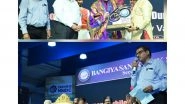 Business News | Abhijeeth Bhattacharjee Extends Gratitude to Hon'ble Governor of Telangana Shri Jishnu Dev Varma for Inaugurating the Diamond Jubilee Durga Puja Celebrations