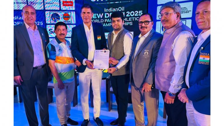 Business News | Shubham Chaudhary Joins the Big League: New Vice President of India Para Powerlifting (Paralympic Committee of India)