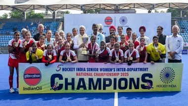 Sports News | RSPB Crowned Champions of 5th Hockey India Senior Women's Inter-Department National C'ship