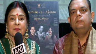 Entertainment News | Singer Malini Awasthi, Yatindra Mishra Celebrate Begum Akhtar's Legacy at Dastaan-e-Akhtari Show in Mumbai