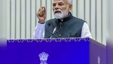 India News | PM Modi Felicitates 46 ITI Toppers at Kaushal Deekshant Samaroh; over Rs 62,000 Crore Worth of Youth Focused Initiatives Unveiled