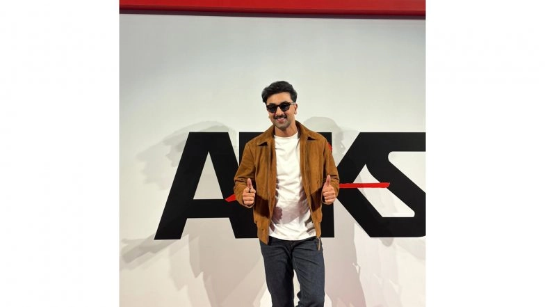 Entertainment News | Ranbir Kapoor Brings His Dapper Charm to Delhi Event, Says Has a Dream to Direct Film