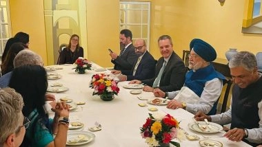 World News | Union Minister Hardeep Puri Holds Talks with Brazililian Officials on Indian Investments