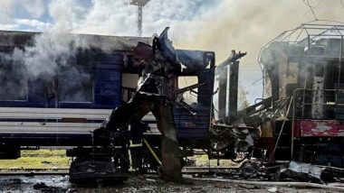 World News | Russia's Strike on Ukraine Trains Kills 1, Injures 30