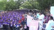 India News | TN Minister KN Nehru Flags off 10th Kauvery Marathon in Trichy; More Than 7,000 Runners Participate