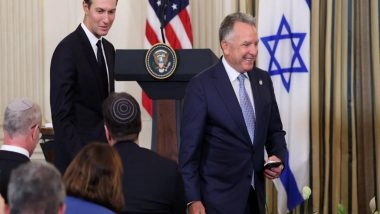 World News | Trump Sends Kushner, Witkoff to Egypt to Help Broker Gaza Deal