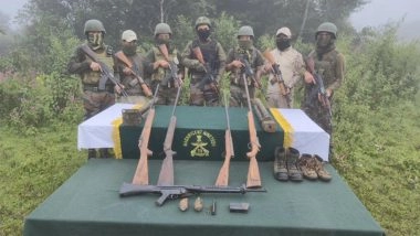 India News | Security Forces Recover Large Cache of Arms; Arrest Multiple Insurgents in Manipur