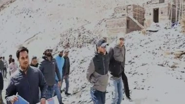 India News | Uttarkashi District Magistrate Reviews Progress of Ongoing Construction Works in Jadong Village