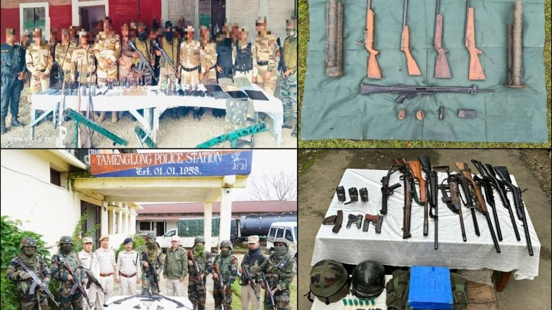 India News | Assam Rifles Apprehends KCP Cadres, Recovers Weapons from Manipur
