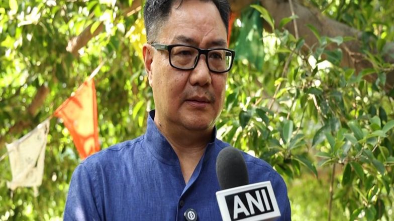 India News | Rijiju Says Even Indira Gandhi Never Criticised India Abroad, Slams Rahul's Remarks in Colombia