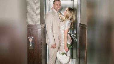 Entertainment News | RCB Star Liam Livingstone Marries Olivia in an Intimate Ceremony