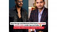 Business News | Ajay Devgn and Nishant Pitti Redefine Indian Luxury with Launch of Qorum Watches