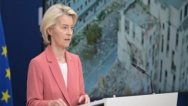 World News | European Commission President Ursula Von Der Leyen Faces Twin No-confidence Motions in Parliament