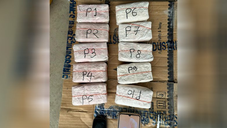 India News | Assam Rifles Seize Yaba Tablets Worth Rs 6 Crore in Cachar