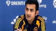 Sports News | Gambhir to Host Team India for Dinner at His Residence Ahead of Delhi Test: Source