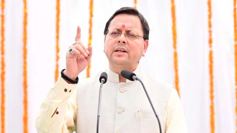India News | Uttarakhand CM Pushkar Dhami Pays Tribute to Maharishi Valmiki