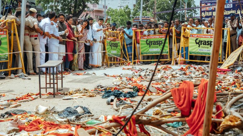 India News | SC to Hear Plea Against Madras HC's Dismissal of CBI Probe Petition into Karur Stampede