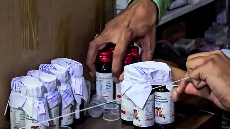 India News | Madhya Pradesh FDA Bans Two More Cough Syrups After Finding Increased Levels DEG