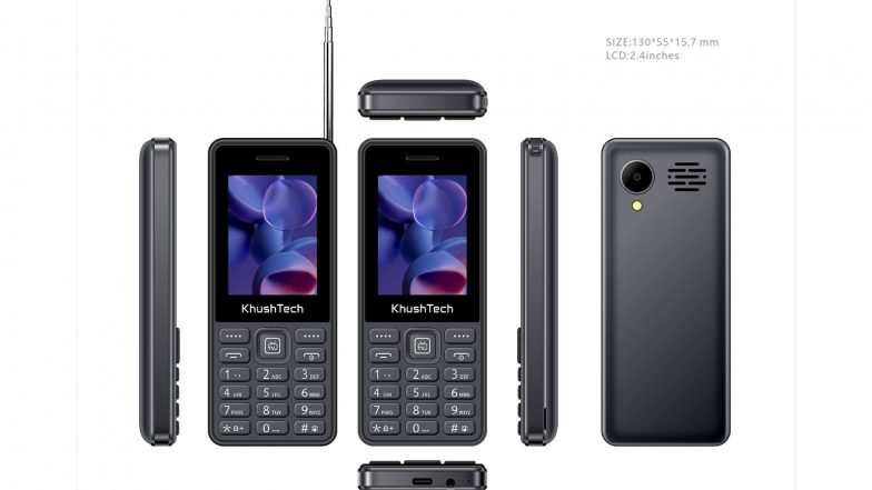 Business News | Khushtech Korea Secures BIS Certification for 'Made-in-India' D2M Feature Phone, Production to Begin This Month