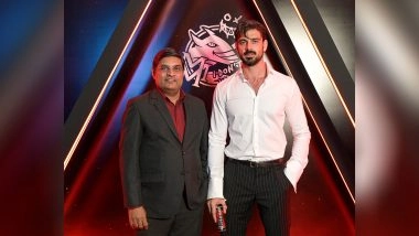 Business News | Michele Morrone Lights Up Mumbai at HELL ENERGY DRINK's Grand 'WIN WITH HELL' Celebration