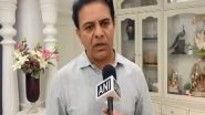 India News | Telangana: KT Rama Rao Slams Congress for Bus Fare Hike by Rs 10