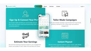 Business News | Socials Collab Unleashes Growth for Creators and Brands